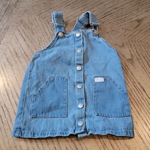 2T 7 for all mankind denim jumper Dress 💙